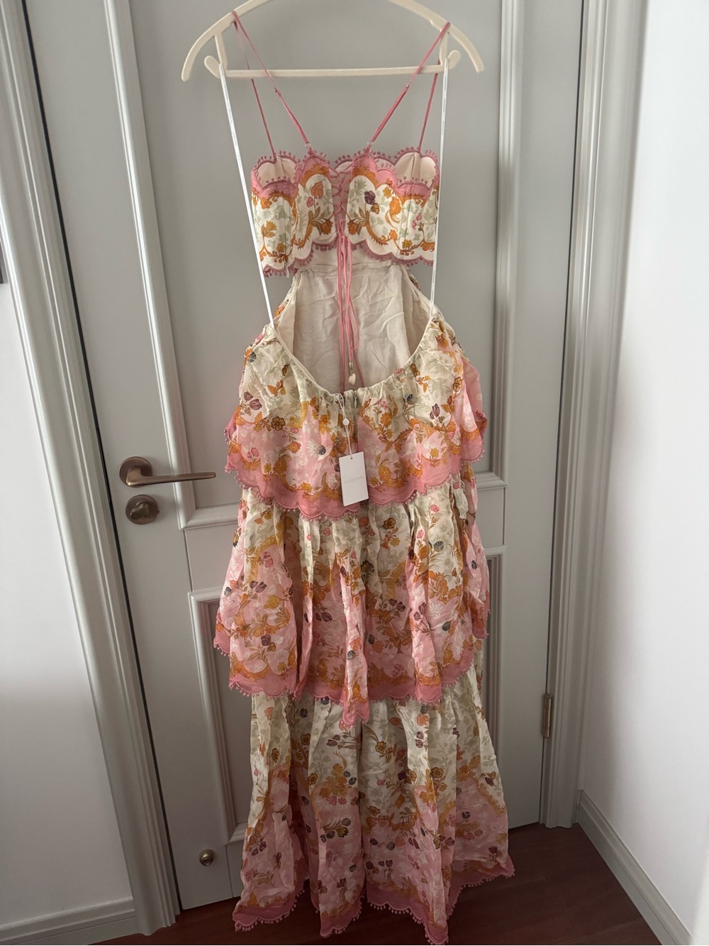 Zimmermann Laurel Frill Maxi Dress AU 2. - Picture 9 of 9
